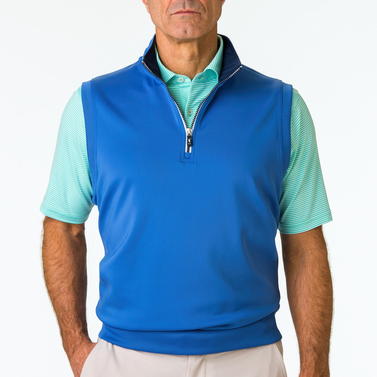 Caves 1/4 Zip Vest - BALTIC