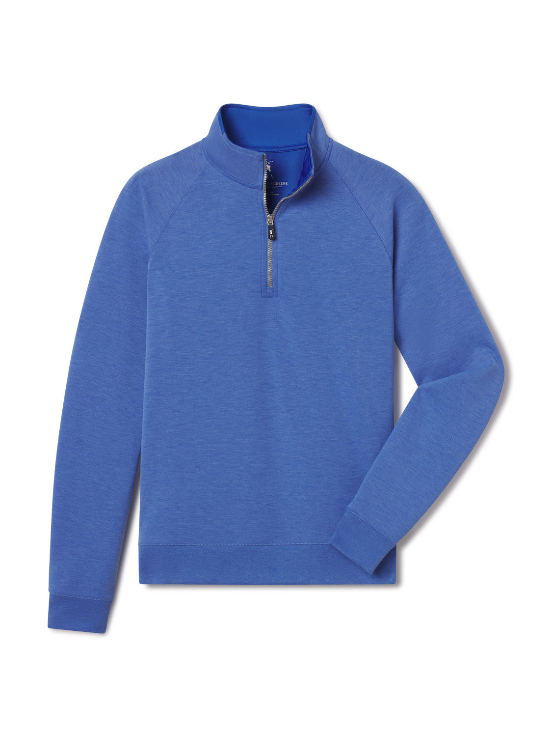 GRAMERCY 1/4 ZIP - BALTIC HEATHER