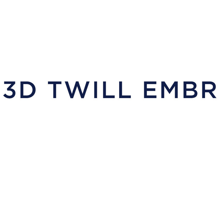 NEW LOGO SETUP FEE - 3D TWILL EMBR