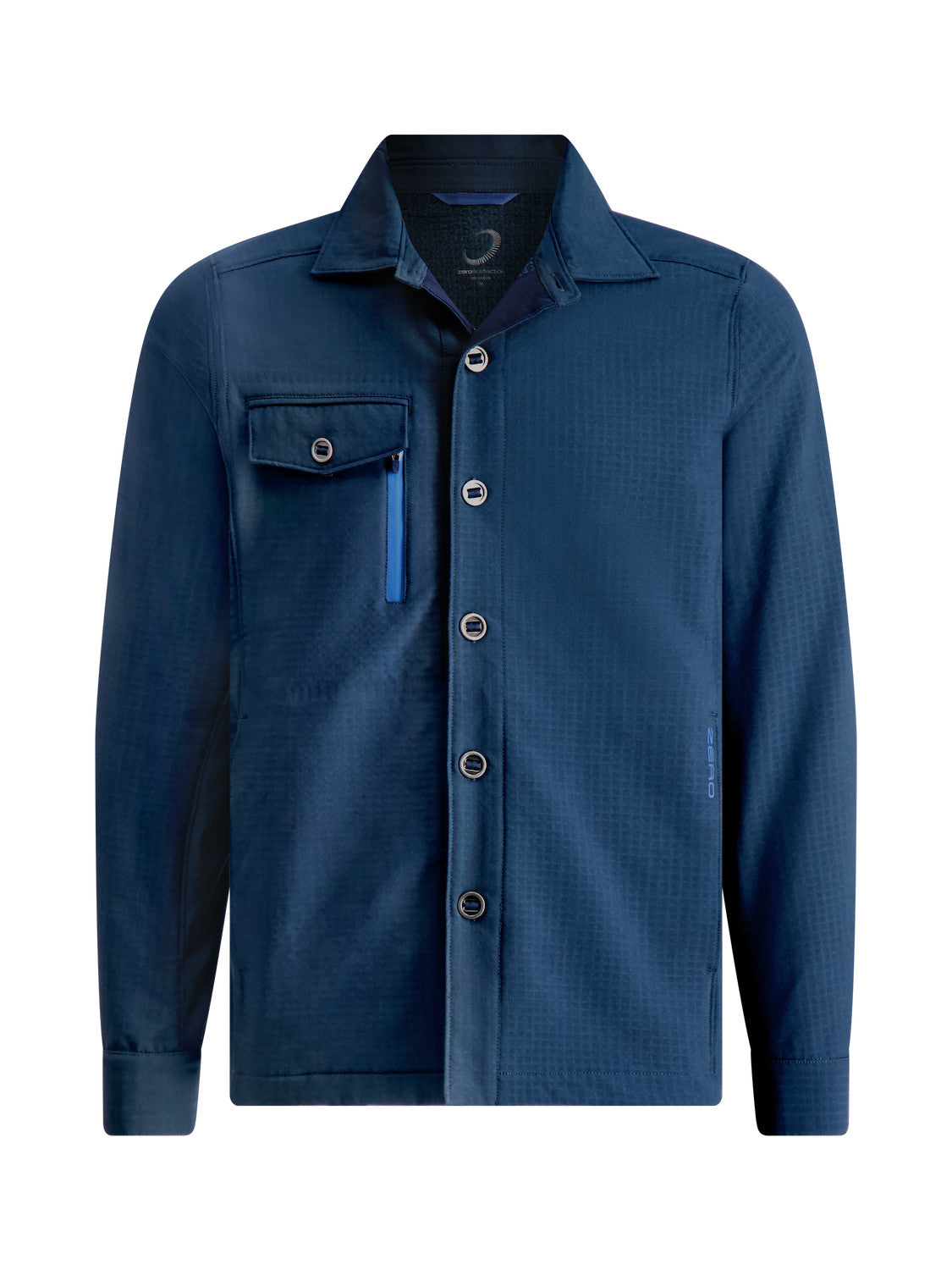 URBAN SHIRT JACKET - NAVY MELANGE