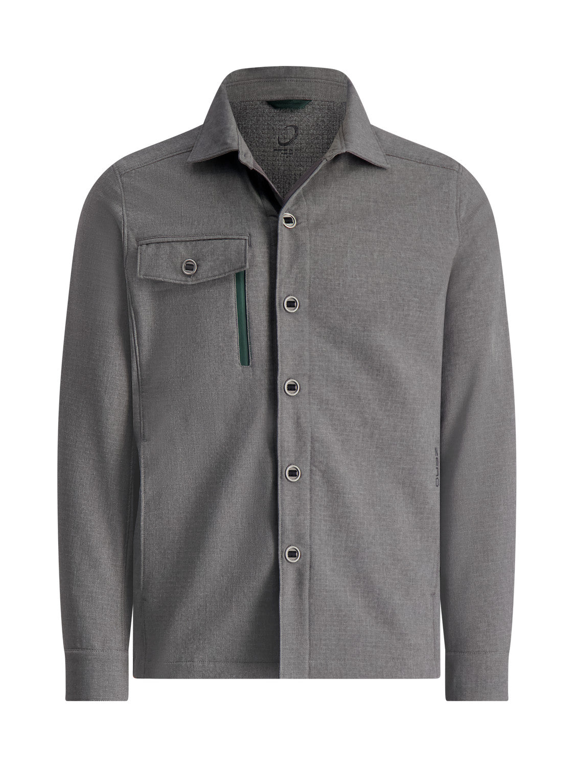 URBAN SHIRT JACKET - CHARCOAL MELANGE